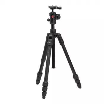 Kit trépied Manfrotto BEFREE Advanced Twist AS avec rotule (aluminium, gris)