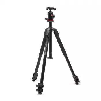 Trépied Manfrotto 190X en aluminium avec rotule 496RC2 (noir)