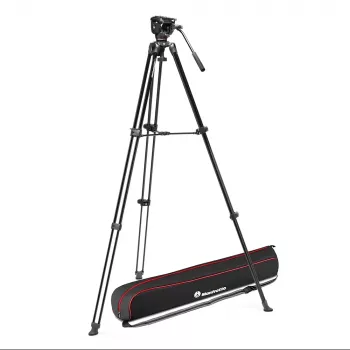 Kit trépied vidéo Manfrotto MVT502AM avec tête fluide 500X
