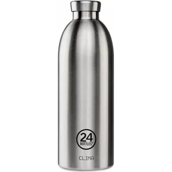Gourde 24Bottles Clima Bottle Brushed Steel 850 ml