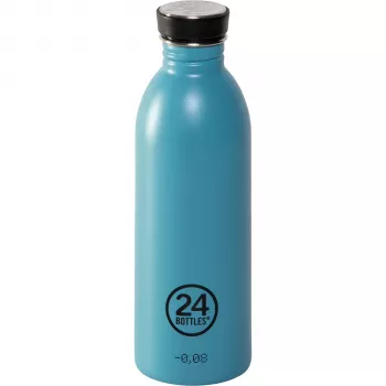 24Bottles Urban Bottle 500 ml Powder Blue en acier inoxydable avec bouchon à vis