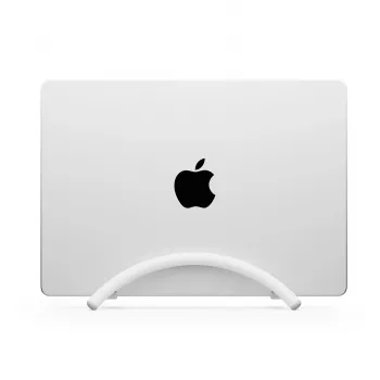 Support vertical pour ordinateur portable Twelve South BookArc Flex pour MacBook - Blanc