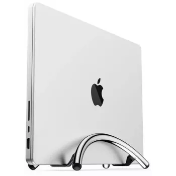 Twelve South BookArc Flex Support vertical pour ordinateur portable MacBook - Chrome