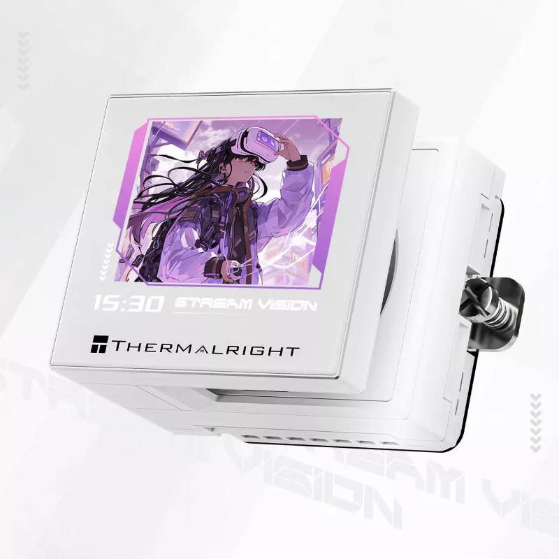 Ventirad processeur Thermalright Stream Vision 360 White