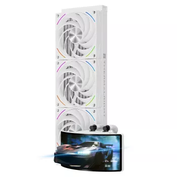 Refroidissement liquide tout-en-un pour CPU Thermalright Rainbow Vision 360 Turbo ARGB blanc 360 mm