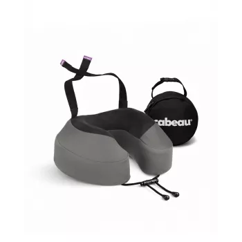 Oreiller de voyage pour nuque Cabeau Evo S3 gris