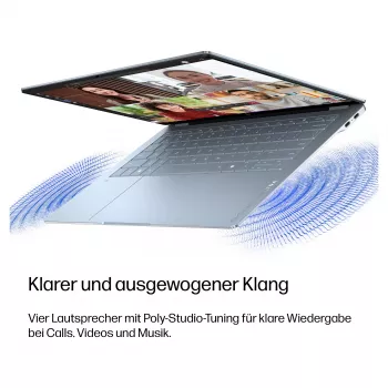 PC portable HP OmniBook Ultra 14-kg0150ng 14 inch WUXGA OLED, Snapdragon X2 Plus X2P-64-100, 16 Go RAM, 512 Go SSD, Windows 11 Home