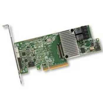 Contrôleur RAID Broadcom MegaRAID SAS 9361-8i - PCIe 3.0 x8, 12 Gbit/s SAS, 6 Gbit/s SATA, 8 ports internes, cache 1 Go, Low Profile