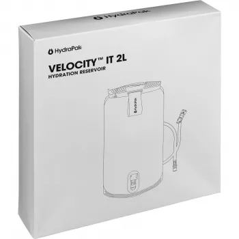 HydraPak Velocity IT 2L poche d'hydratation - transparente