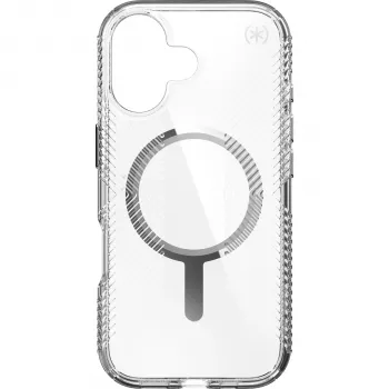 Coque Speck Presidio Perfect Clear Grip MagSafe pour iPhone 17