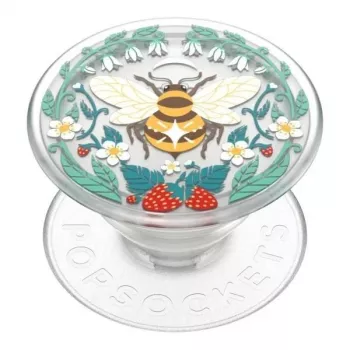 Popsockets PlantCore Grip Bee Boho, grip et support pour téléphone