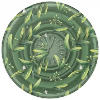 Support et grip pour téléphone Popsockets PlantCore Grip Olive Green