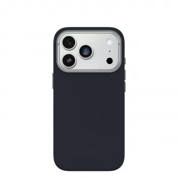 Coque OtterBox Symmetry Cactus Leather Camera Control pour iPhone 17 Pro bleue