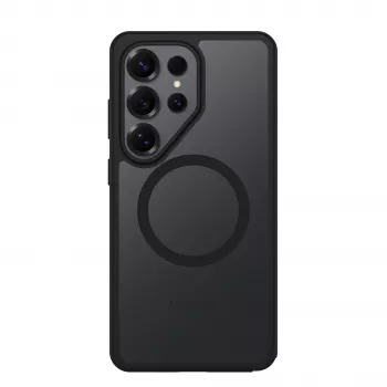 Coque OtterBox React Magnets pour Samsung Galaxy S26 Ultra, Black Crystal