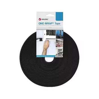 Bande VELCRO One Wrap 25 m 25 mm noire VEL-OW64153