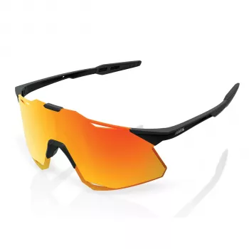 Lunettes de cyclisme 100% Hypercraft verres HiPER noir mat