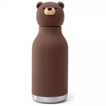 Gourde isotherme pour enfants Asobu Bestie Brown Bear 460 ml