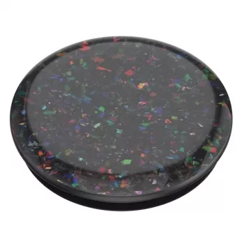 Popsockets PopGrip Standard Iridescent Confetti Oil Slick Support et pied pour téléphone