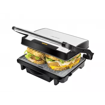 Grill de contact Cecotec Rock'nGrill 1500 Rapid Silver
