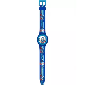 Montre numérique enfant KIDS Sonic The Hedgehog SNC4316M - Bracelet en silicone bleu