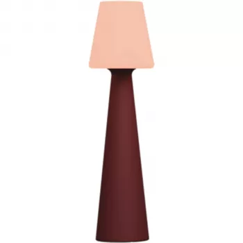 Lampadaire LED rechargeable Lola 165 POP bordeaux NEWGARDEN