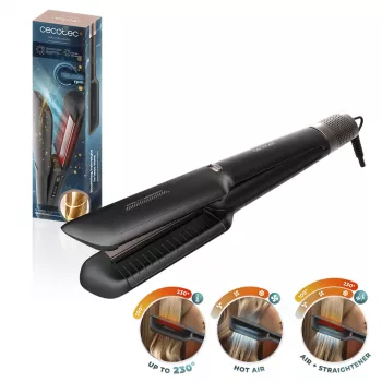 Brosse lissante à air chaud Cecotec Air Lisse Black 1000 W