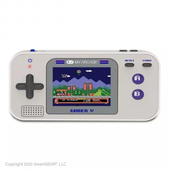 Console portable dreamGEAR My Arcade Gamer V Classic 220 jeux gris violet