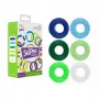 Myfirst recharges de filament pour stylo 3D 6x5m PLA 1,75mm assortiment couleurs froides FP8001AC-CC01