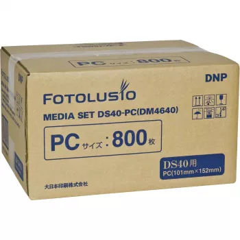 DNP DS40 Media 10x15 cm 2x 400 tirages kit papier photo et ruban
