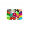 Ensemble de tapis sensoriels orthopédiques Muffik 20 en 1 Mini Puzzle 20 tapis sensoriels MFK-051