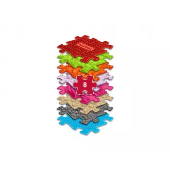 Ensemble de tapis sensoriels orthopédiques 8 en 1 Medium 8 tapis puzzle Muffik MFK-020-01