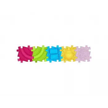 Ensemble de tapis sensoriels orthopédiques Muffik 5 en 1 Medium 5 pièces de puzzle