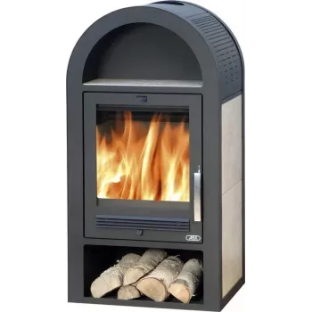 Stove Hearth Stockholm 8 avec échangeur de chaleur