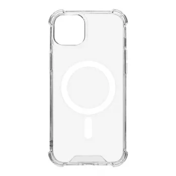 Coque arrière Tactical MagForce Plyo pour iPhone 15 Plus transparente