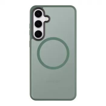 Coque arrière Tactical Back Cover MagForce Hyperstealth pour Galaxy S24+, vert forêt