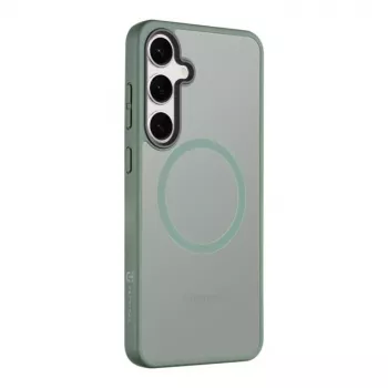 Coque arrière Tactical Back Cover MagForce Hyperstealth pour Galaxy S24+, vert forêt