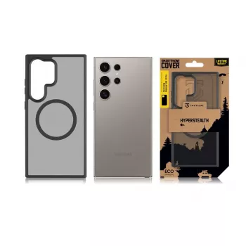 Coque arrière Tactical Back Cover MagForce Hyperstealth pour Galaxy S24 Ultra, Asphalt Black