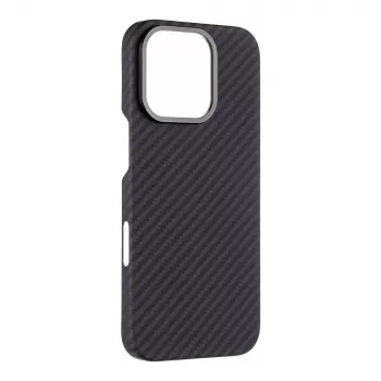 Coque arrière Tactical MagForce Aramid pour iPhone 16 Pro noire