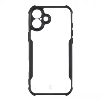 Coque arrière Tactical Quantum Stealth pour iPhone 16 Plus transparente/noire
