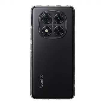 Coque arrière Tactical TPU pour Xiaomi Redmi Note 14 Pro 5G transparente