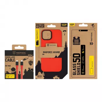 Tactical Combo Limited Edition pour Apple iPhone 15, rouge