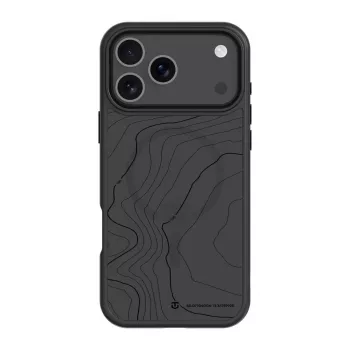 Coque arrière Tactical MagForce Hyperstealth Sika pour Apple iPhone 17 Pro Max, Asphalt