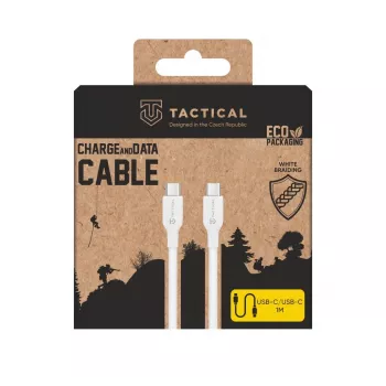 Câble Tactical Stitch Thread USB-C/USB-C blanc