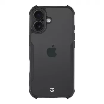 Coque arrière Tactical Quantum Stealth iPhone 17 transparente/noire