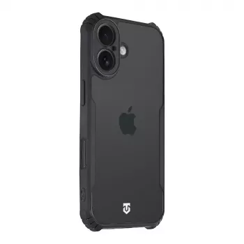 Coque arrière Tactical Quantum Stealth iPhone 17 transparente/noire