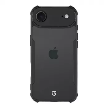 Coque arrière Tactical Quantum Stealth iPhone Air transparente/noire