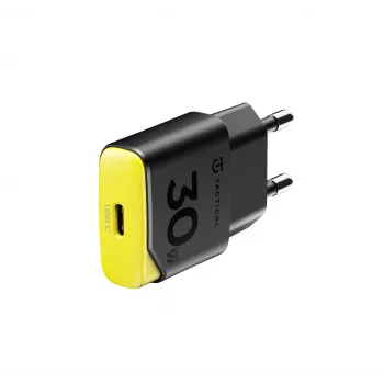 Chargeur mural Tactical Minimi GaN 30W USB-C noir