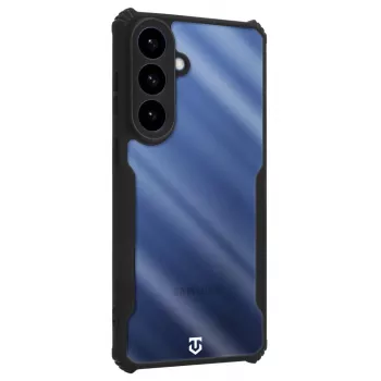 Coque arrière Tactical Quantum Stealth Galaxy S26+ transparent/noir