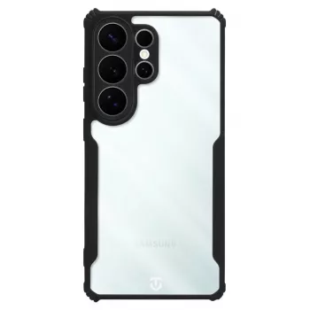 Coque arrière Tactical Quantum Stealth Galaxy S26 Ultra transparent/noir