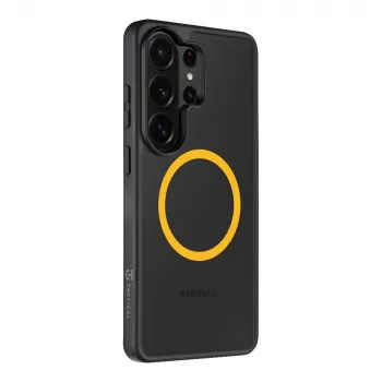 Coque arrière Tactical MagForce Hyperstealth 2.0 pour Samsung Galaxy S26 Ultra, noir/Jaune